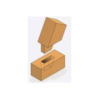 TENON ET MORTAISE EN BIAIS