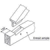 Le tenon mortaise et cheville