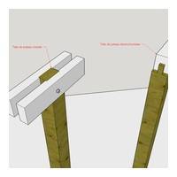 Articulations des poteaux Fig 2