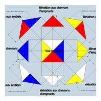 fig 2/ Vue en plan et élévations des triangles de...