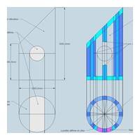 fig 1/ La vue en plan et l'élévation