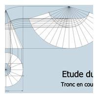 fig 3/ Tracé du développement de la coupe biaise :