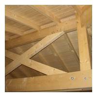 Charpente réalisée en bois standard neufs