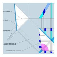 fig 1/ Angle de corroyage par rabattement de la ha...