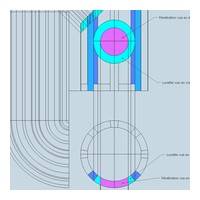 fig 5 Tracé géométral de fabrication de la lunette...